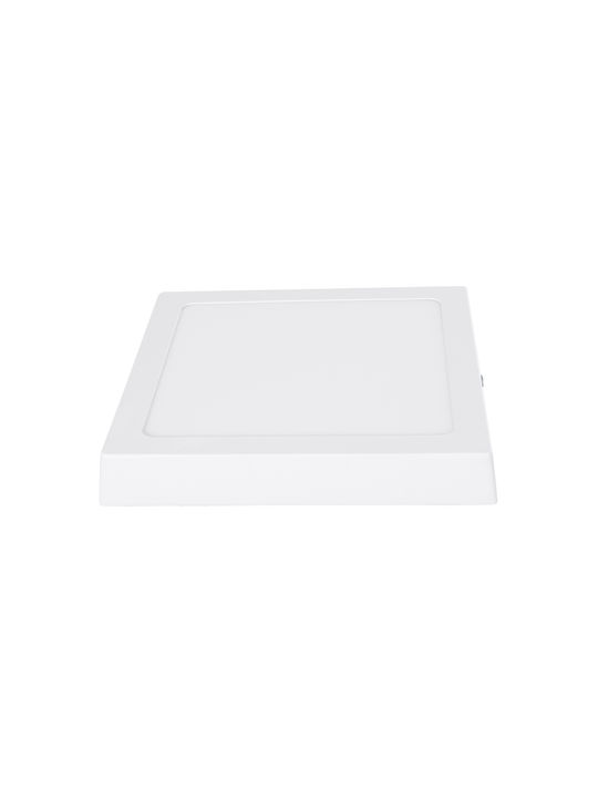 GloboStar Rundes Außen-LED-Panel 20W mit Warmweißem Licht 2700K 22cm