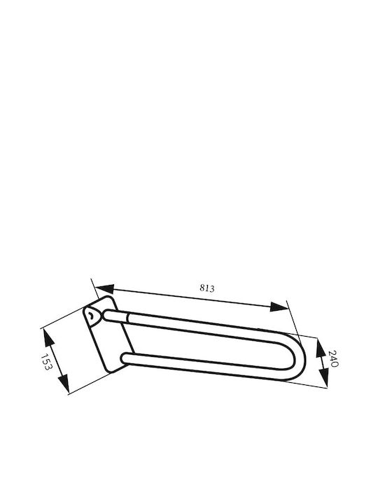 Ferro R6681.44 Metallische Badezimmer Haltegriffe Ferro R6681.44 Metallische Badezimmer Haltegriffe