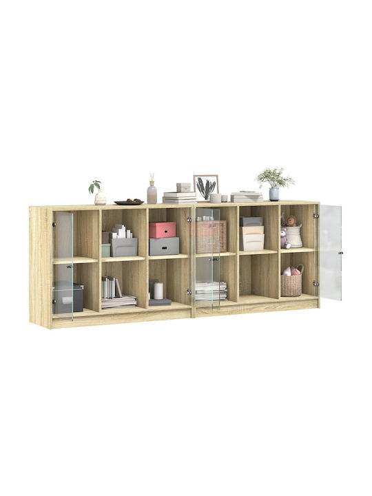 Sonoma Beech Bookcase 204x37x75cm