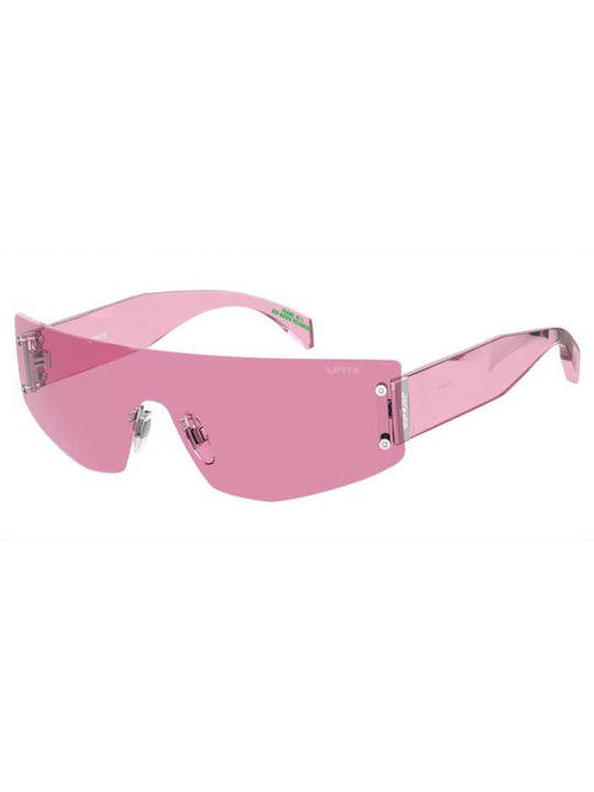 Levi's Sunglasses with Pink Plastic Frame and Pink Lens LV1065/S 35J/U1/S