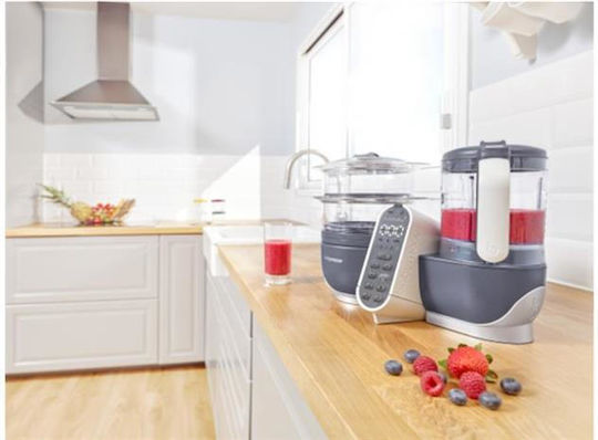 Babymoov Food Steamer with Blender with 2 Steaming Decks 2.2lt