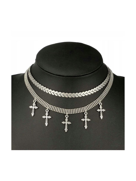 Choker Placat cu aur