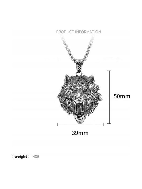 Nordic Wolves Charm