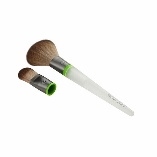 EcoTools Set cu Pensule de Machiaj din Păr Sintetic Total Senses 3buc