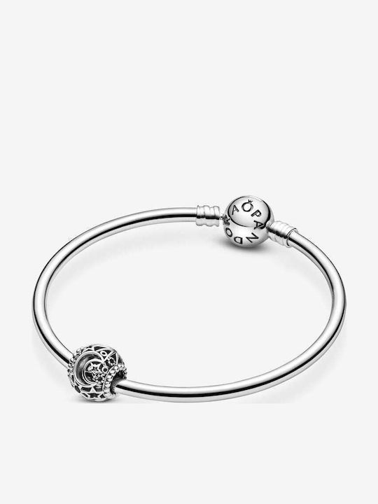 Pandora Openwork Sun, Stars & Moon Charm από Ασήμι