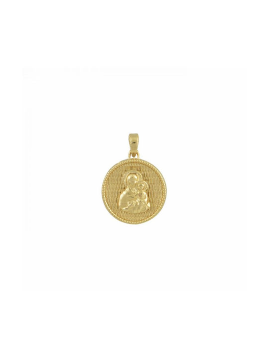 Mertzios.gr Charm Amulett Konstantin aus Gold 14K