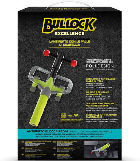Bullock Excellence W Αντικλεπτικό Μπαστούνι Πεντάλ Αυτοκινήτου