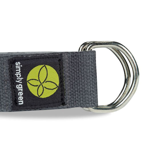 Simply Green Yoga Belt in Gray Color