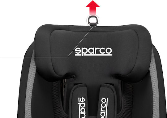 Sparco SK5000I Καθισματάκι Αυτοκινήτου i-Size με Isofix Grey 9-36 kg