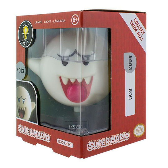 Paladone Kids Decorative Lamp Super Mario Boo Green