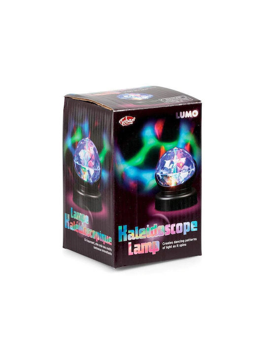 Tobar Lampă de proiecție pentru copii Kaleidoscop cu Proiecție de Desene Transparent 8.5εκ.