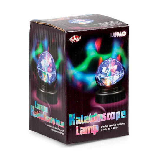 Tobar Kinderprojektorlampe Kaleidoskop mit Musterprojektion Transparent 8.5εκ.