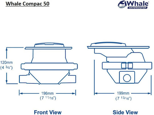 Whale Marine Pumpe Bilge Membran für Boot Handbuch