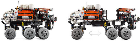 LEGO Technic Mars Crew Exploration Rover Pentru 11 Ani