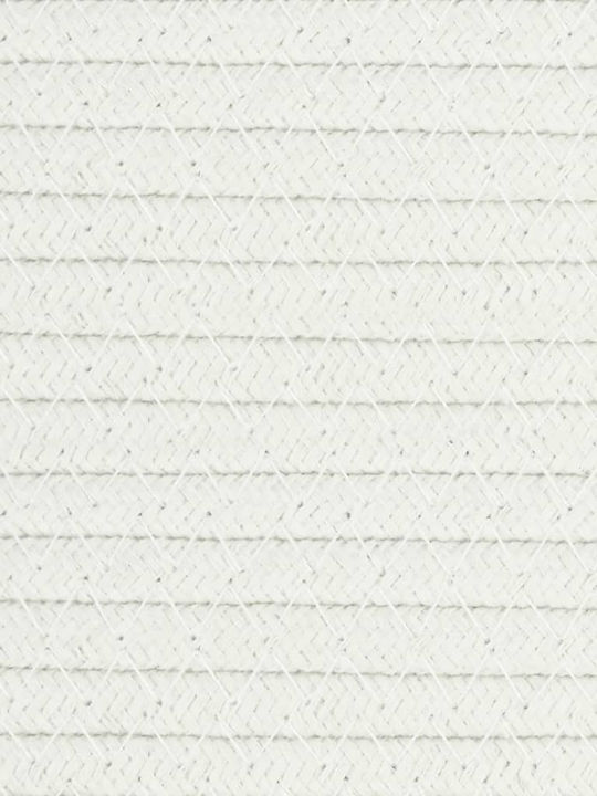 vidaXL Storage Basket Fabric Gray 38x38x46cm 1pcs