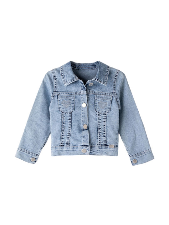 Evita Kids Denim Jacket Blue