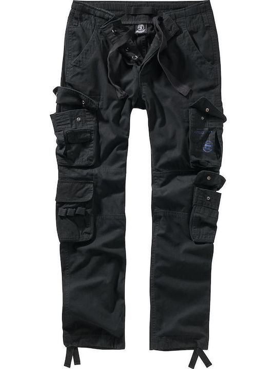 Trousers Cargo in Slim Fit Black