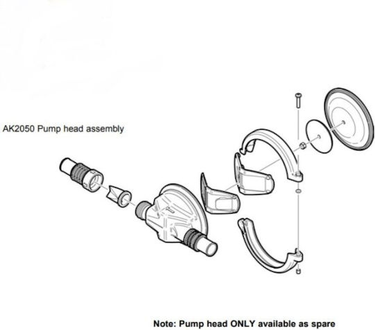 Whale Marine Bootswasserpumpenersatz Gulper (220/320/IC)