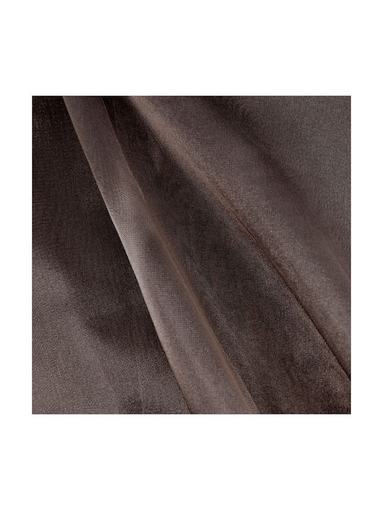 Saray Home Saray Home Vorhang Für Fenster Mit Bleistiftfalten Braune 280x140cm