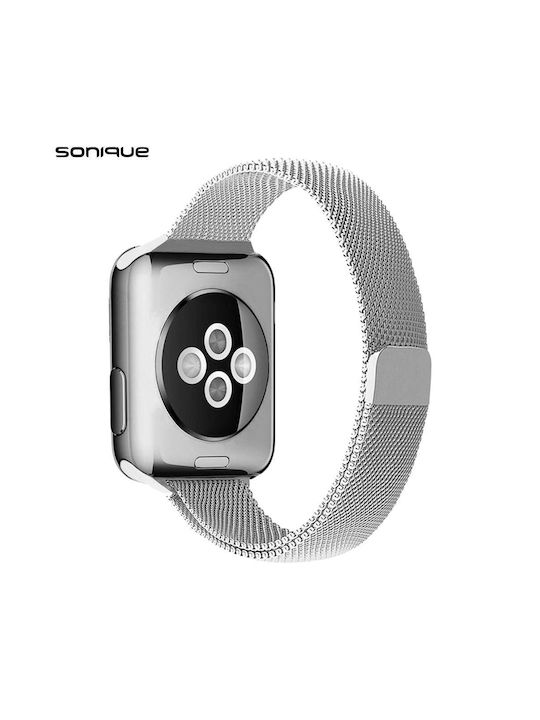 Sonique Λουράκι Ασημί (Apple Watch (42/44/45/49mm)) Sonique Λουράκι Ασημί (Apple Watch (42/44/45/49mm))