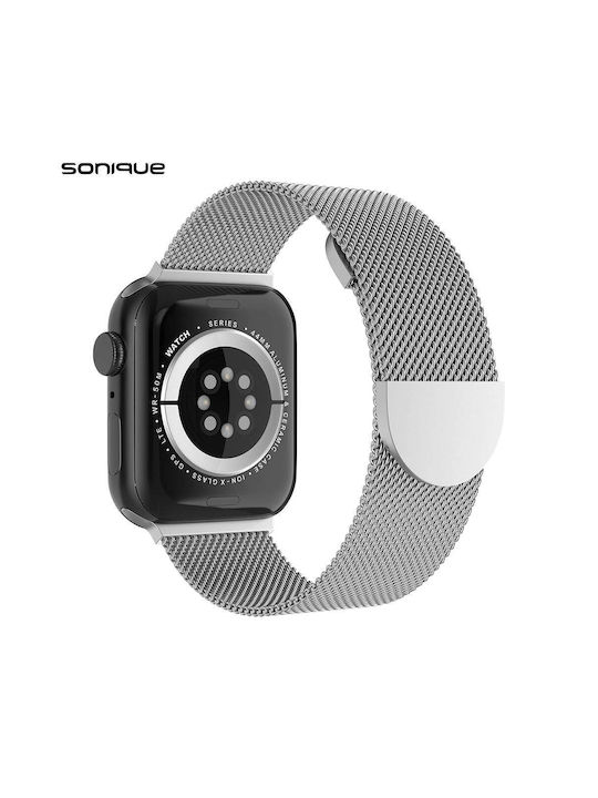 Sonique Λουράκι Ασημί (Apple Watch (42/44/45/49mm)) Sonique Λουράκι Ασημί (Apple Watch (42/44/45/49mm))