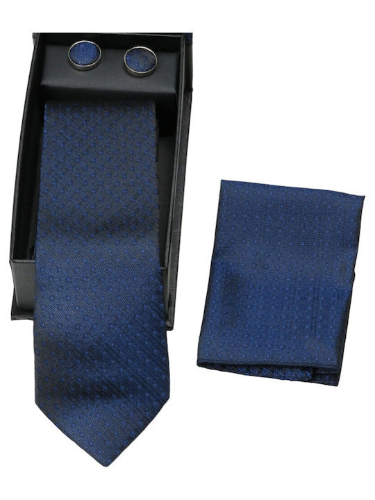 Privato Men's Tie Set in Light Blue Color