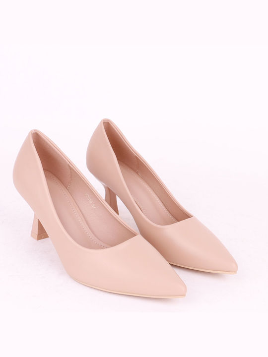 Plato Beige Heels