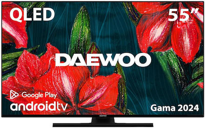 Daewoo Smart Τηλεόραση 55" 4K UHD QLED 55DH55UQ HDR (2021)