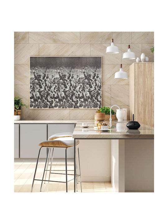 Horizontal Pattern Nude Heads Картина Тъкан 80x50см
