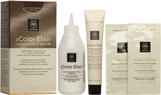 Apivita My Color Elixir Βαφή Μαλλιών Χωρίς Αμμωνία 4.20 Καστανό Βιολετί 50ml