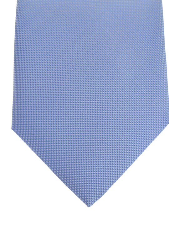 Pierre Cardin Men's Tie Silk Monochrome in Blue Color