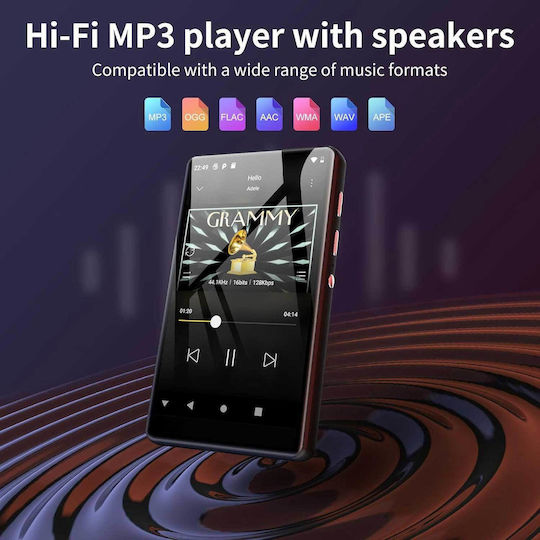 Swofy ‎m503 Pro MP3 Player (80GB) with IPS / LCD Touch Screen 4" Black