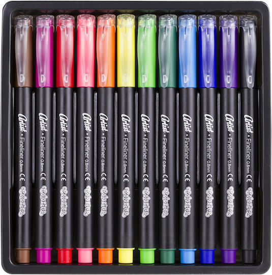 Colorino Pens Маркери за рисуване Комплект 12бр