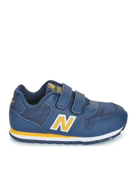 500 Kids Sneakers with Scratch Blue
