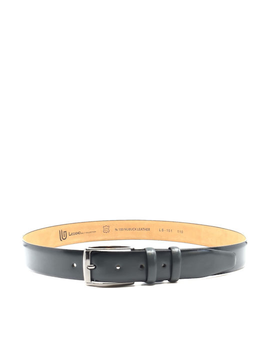 Men's Belt Leather Green
