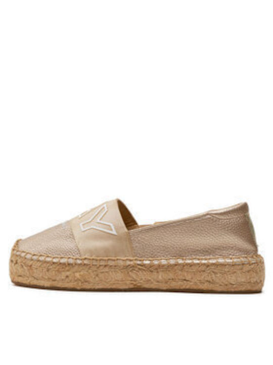 Replay Damen Espadrilles in Gold Farbe