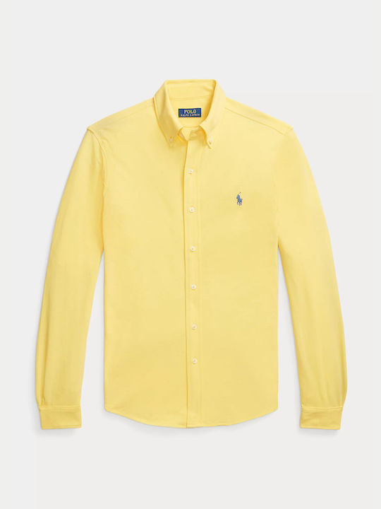 Long-sleeved Cotton Shirt Oasis Yellow