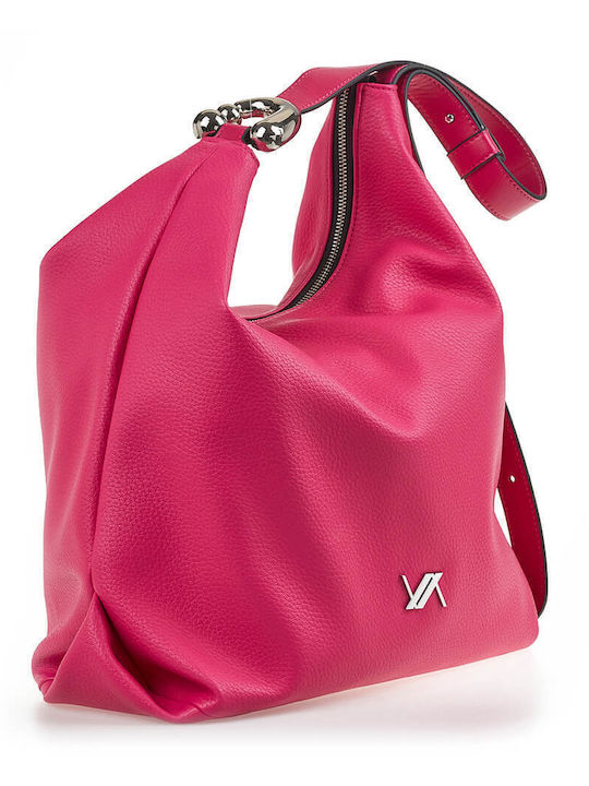 Damentasche Schultertasche Fuchsie