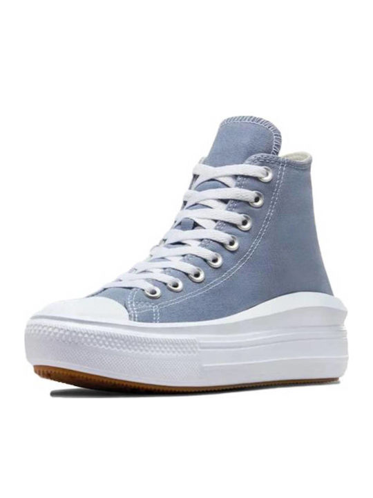 Chuck Taylor All Star Move Flatforms Boots Blue