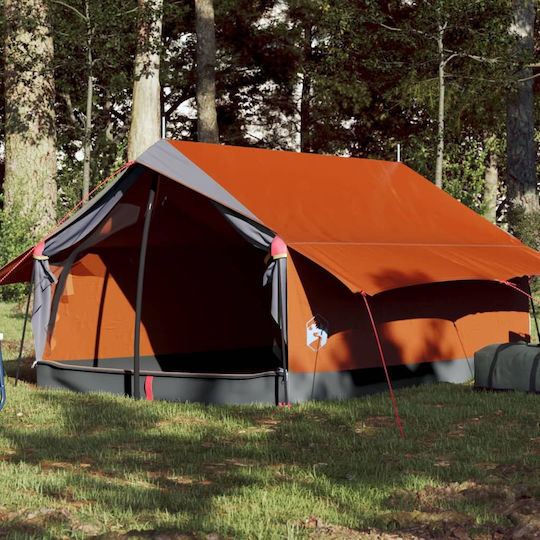 vidaXL Καλοκαιρινή Σκηνή Camping Γκρι για 2 Άτομα 193x122x96εκ.