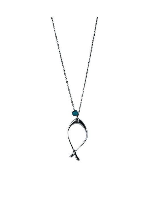 Roseo Necklace from Steel