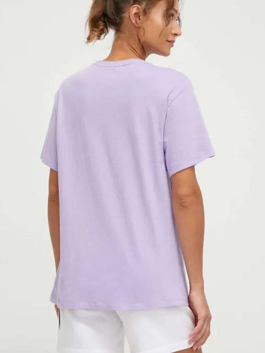 DKNY Γυναικείο Αθλητικό T-shirt Λιλά