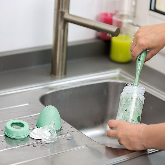 Badabulle Reinigungsbürste für Babyflaschen Grün 1Stück