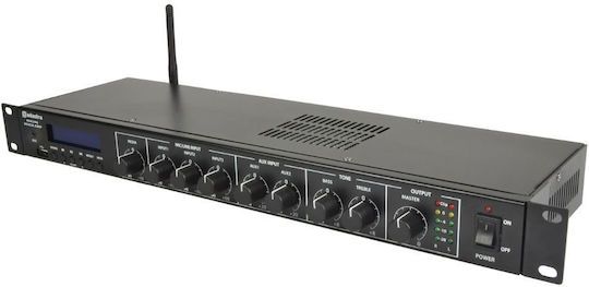 Adastra MM240 Integrated PA Amplifier 24 Channels 120W/4Ω 120W/100V Equipped with USB/FM/Bluetooth