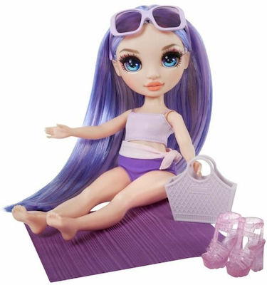 MGA Entertainment Swim & Style Puppe Regenbogen High Violette Weide