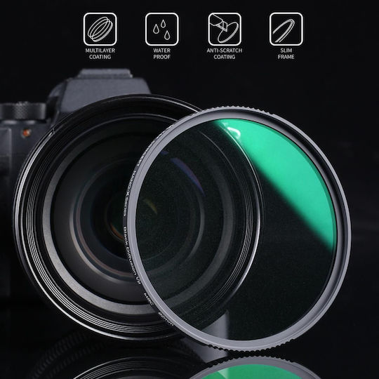 K&F Concept Nano-x 1/8 Filter Clear 95mm for Camera Lenses