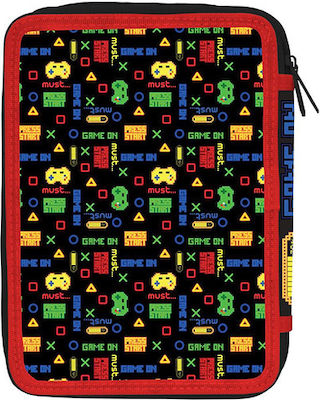 Must High Score Pencil Case Full with 2 Compartments