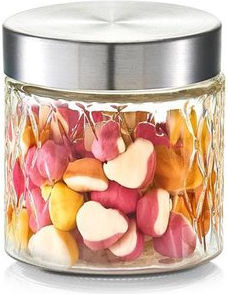 Storage Vază Utilizare Generală cu Plută Sticlă Transparentă 750ml