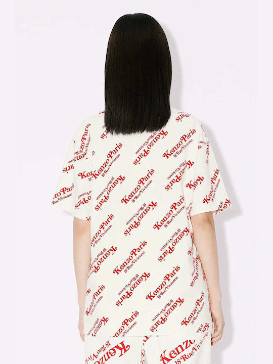 Kenzo Feminin Oversized Tricou White