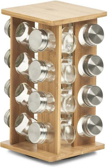 Zeller Gewürzbehälter Glas Braun 1Stück 1Stück